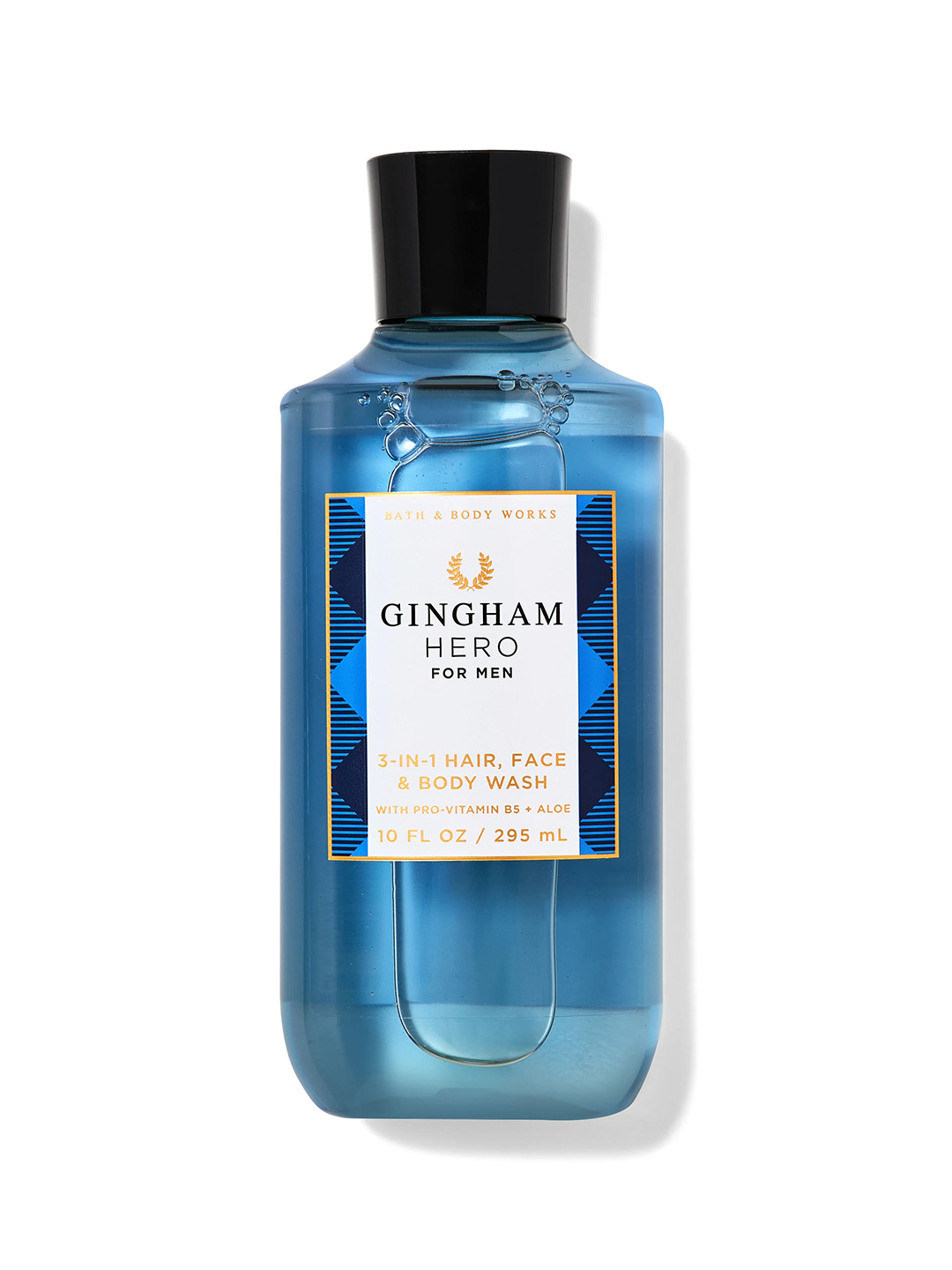 Bath & Body Works Men Gingham Hero 3-in-1 Hair, Face & Body Wash - 295ml