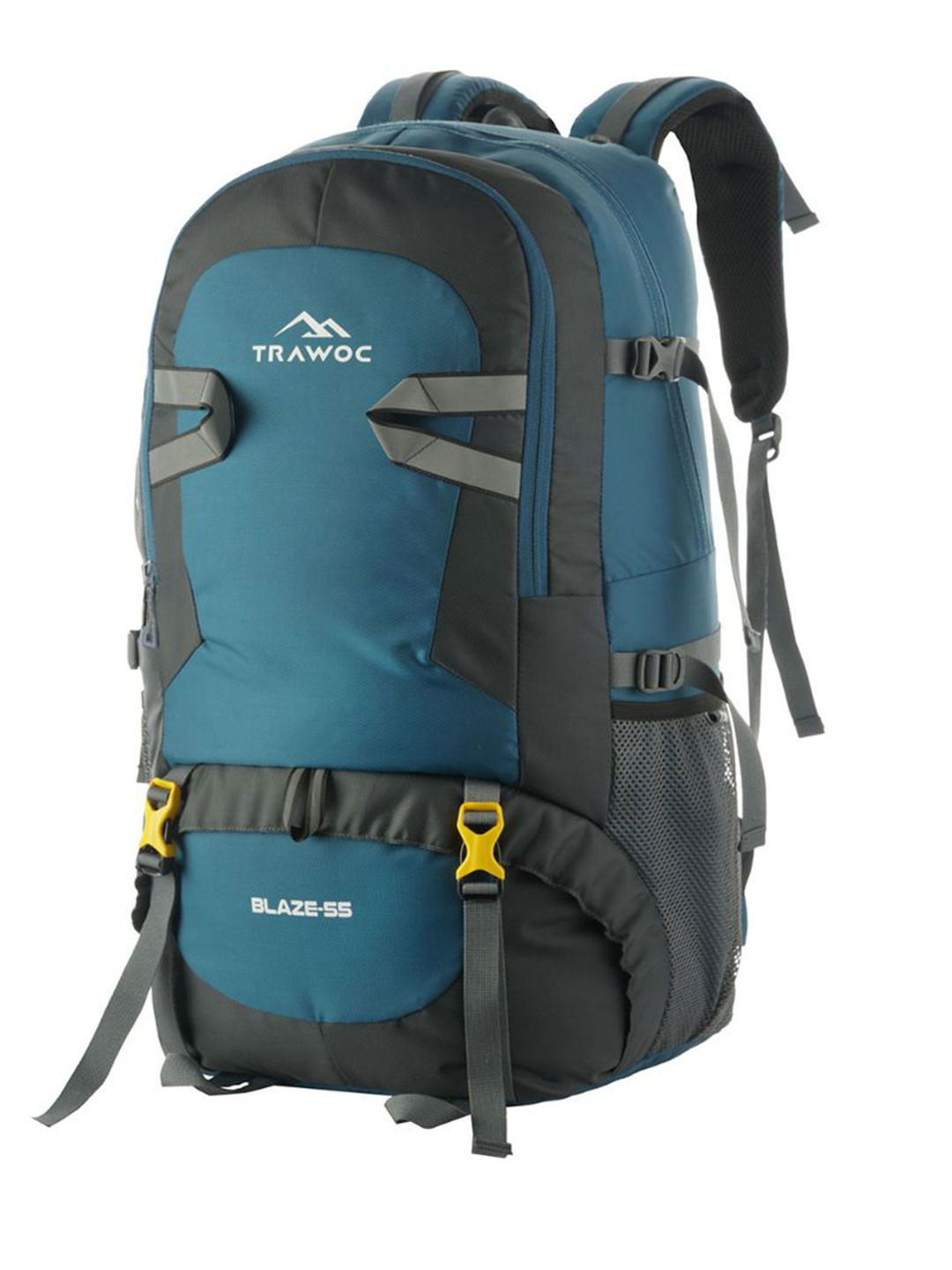 TRAWOC BLAZE Solid 55L Unisex Travel Rucksack For Trekking Camping & Hiking