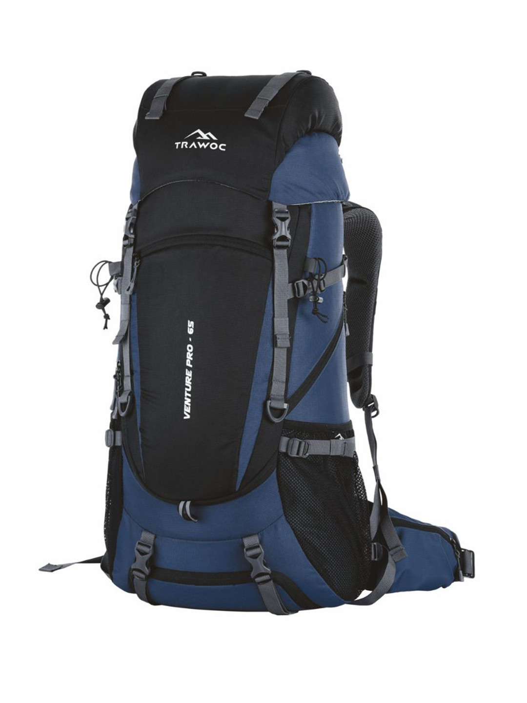 TRAWOC VENTURE PRO Solid 65L Camping Rucksack With Rain Cover