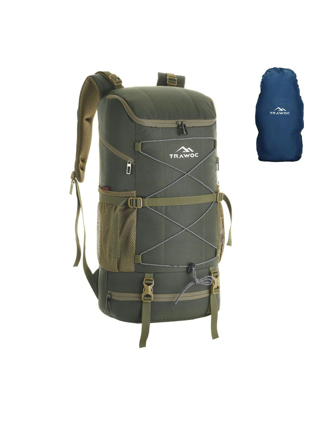 TRAWOC STEALTH 40L Solid Rucksacks with Shoe Compartment for Hiking trekking