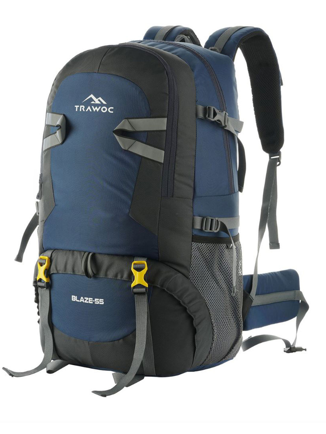 TRAWOC BLAZE Solid 55L Unisex Travel Rucksack For Trekking Camping & Hiking