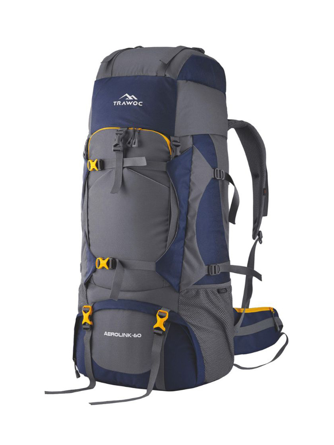 TRAWOC AEROLINK Solid 60L Backpack For Trekking Hiking Camping