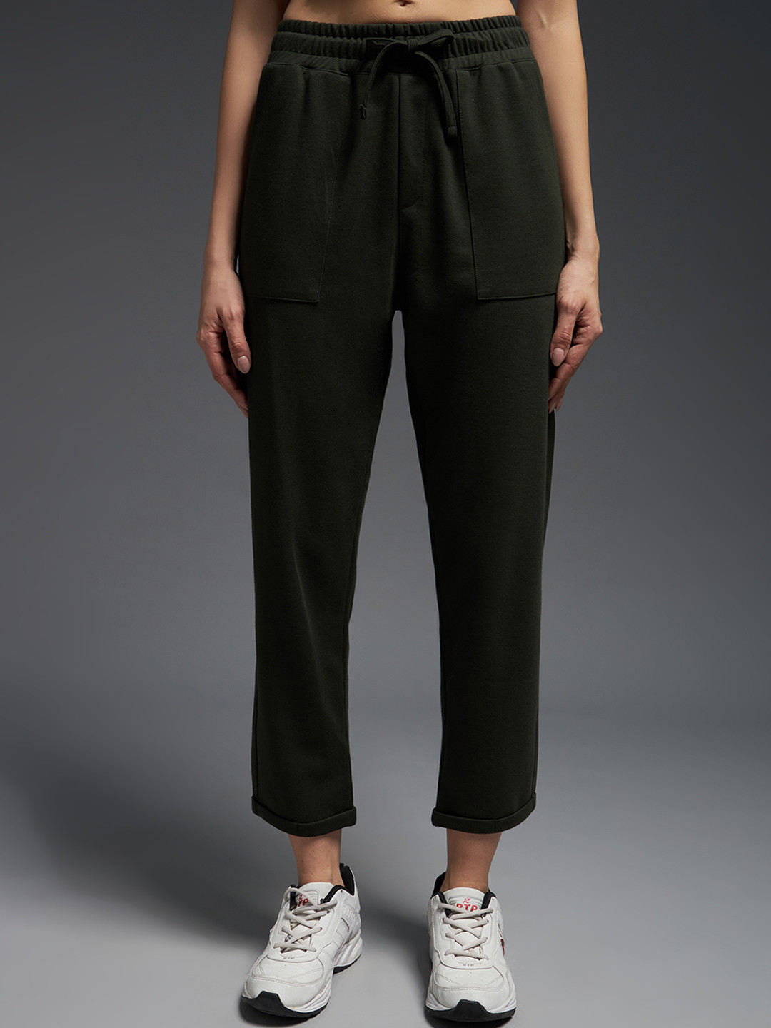 MKH Women A.Force Solid Trackpants with elasticated waistband