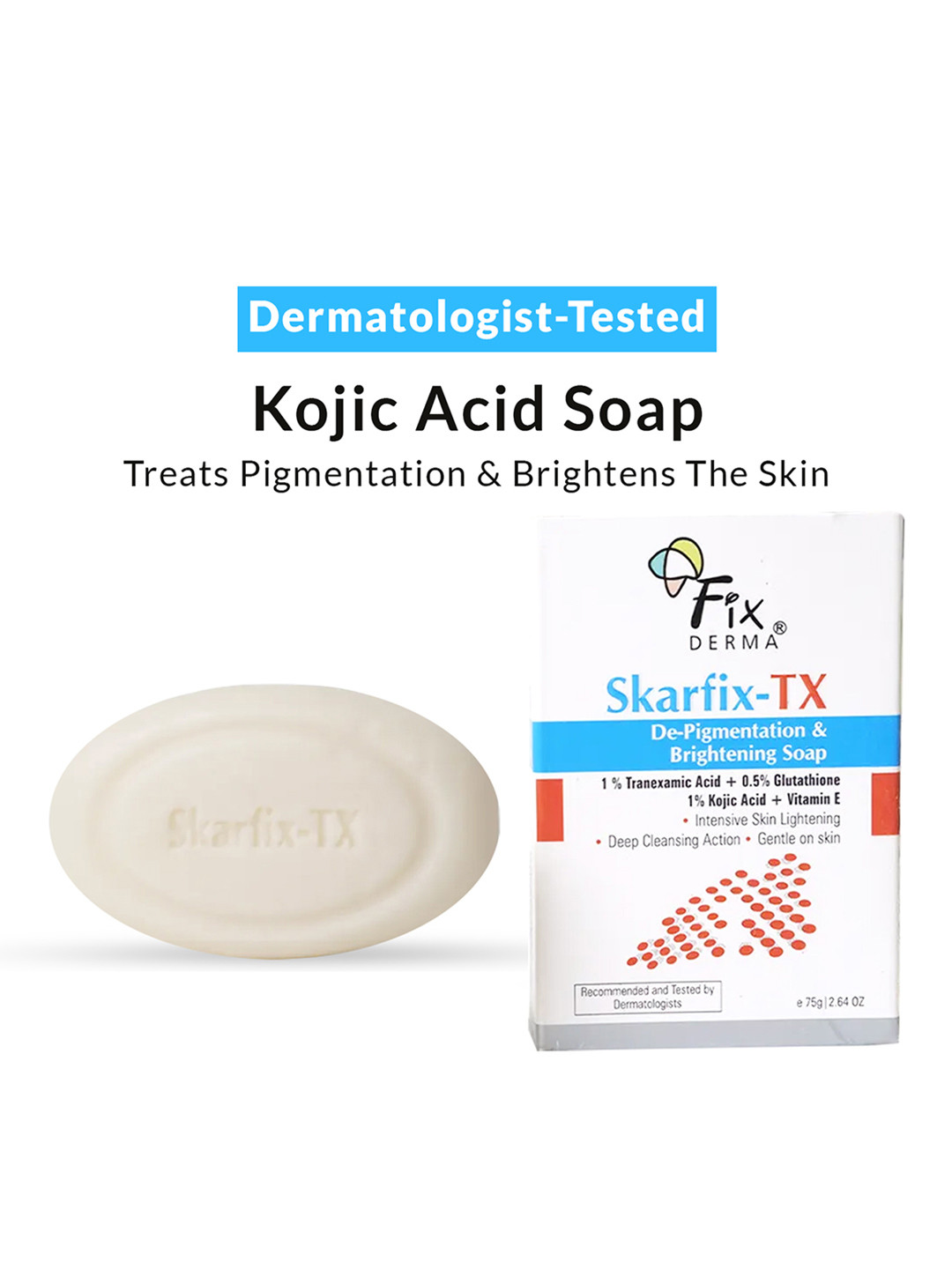 FIXDERMA Skarfix -TX De Pigmentation Soap - 75 g