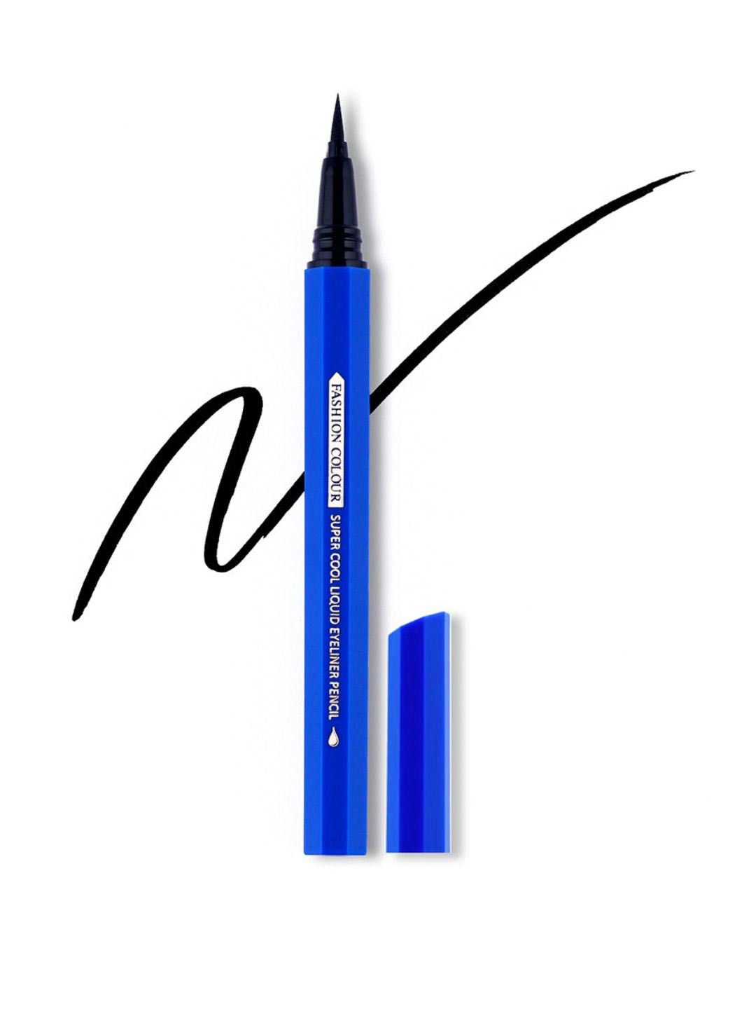 Fashion Colour Super Cool Liquid Eyeliner Pencil - 5 ml - Black