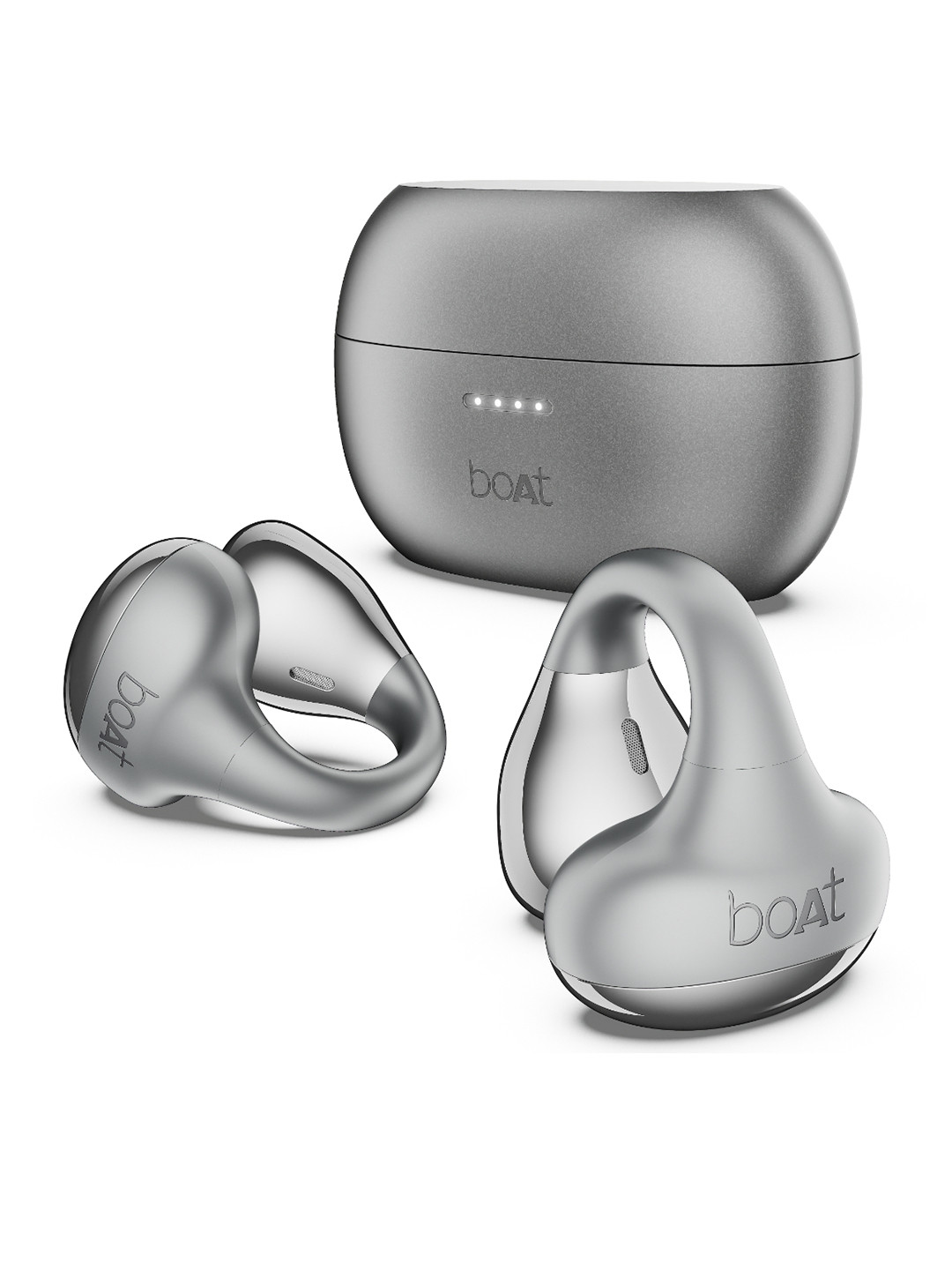 boAt Airdopes Loop OWS Earbuds w/Clip-On Fit, Air Conduction Tech & 50H Battery