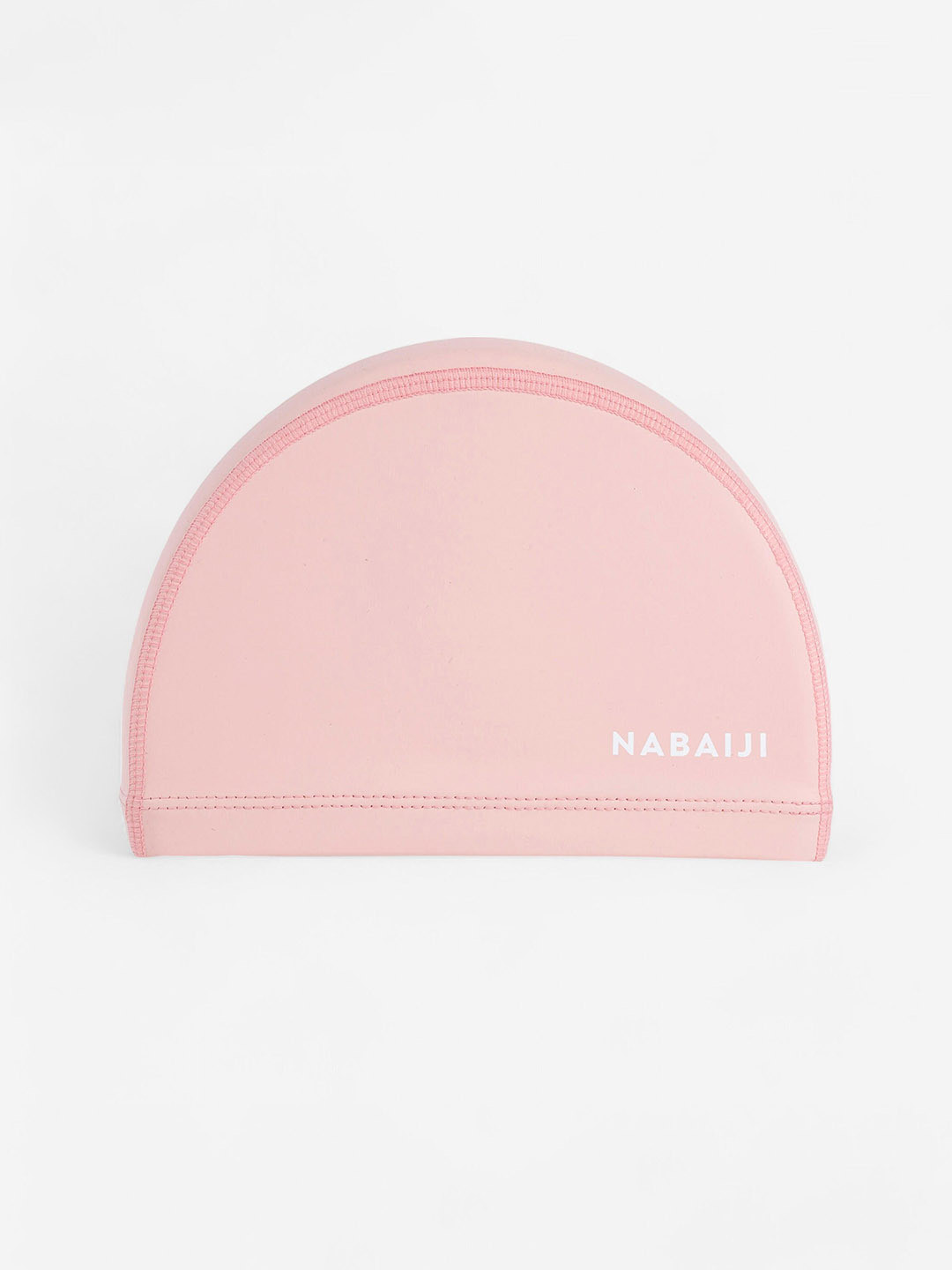 Decathlon NABAIJI Adult Pink Cloth Mesh Swimming Cap