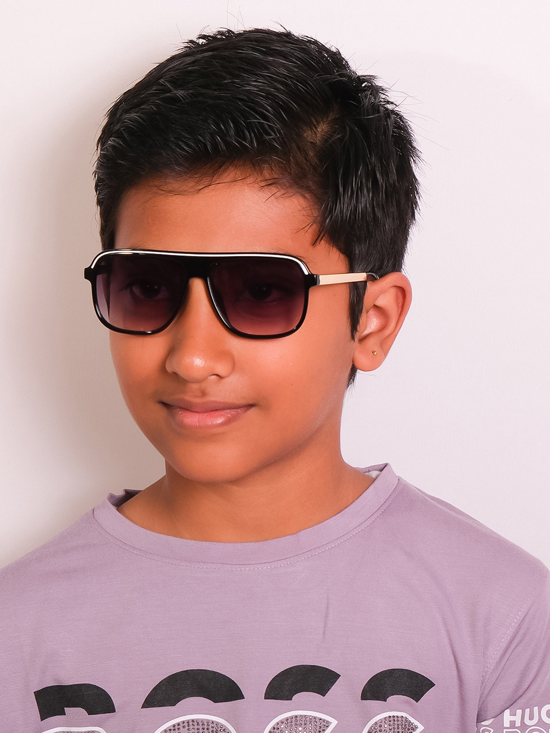 DukieKooky Kids Square Sunglasses with UV Protected Lens- DKSG362K-AA-