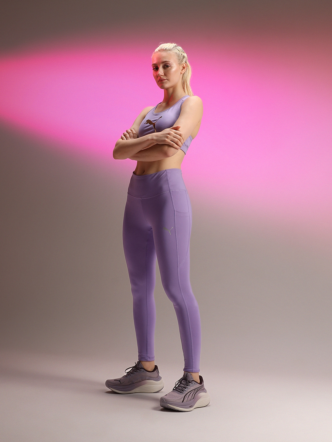 Puma Train All Day Women Ankle Length Training Tights with Pockets