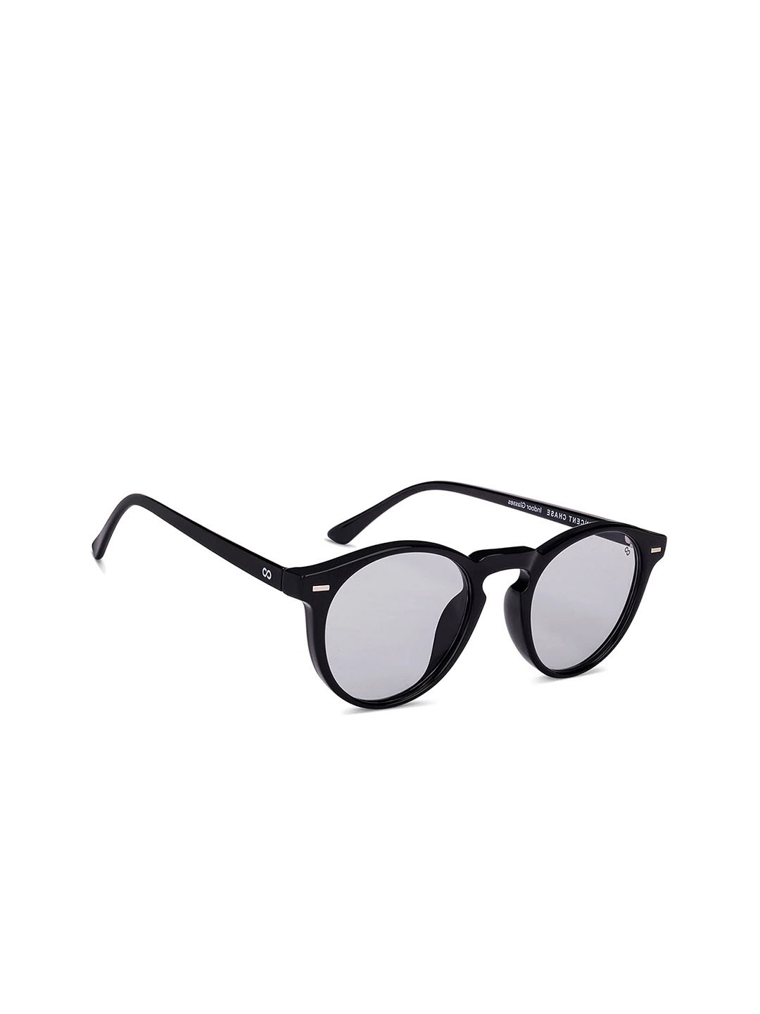 Vincent Chase Unisex Round Sunglasses with UV Protected Lens 221080-Grey
