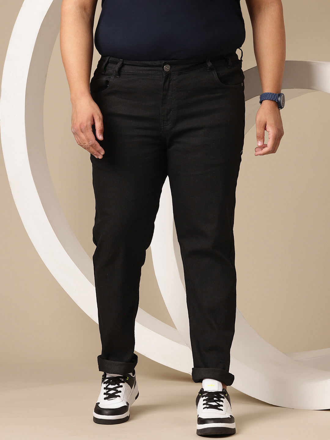 Sztori Men Plus Size Slim Fit Stretchable Jeans