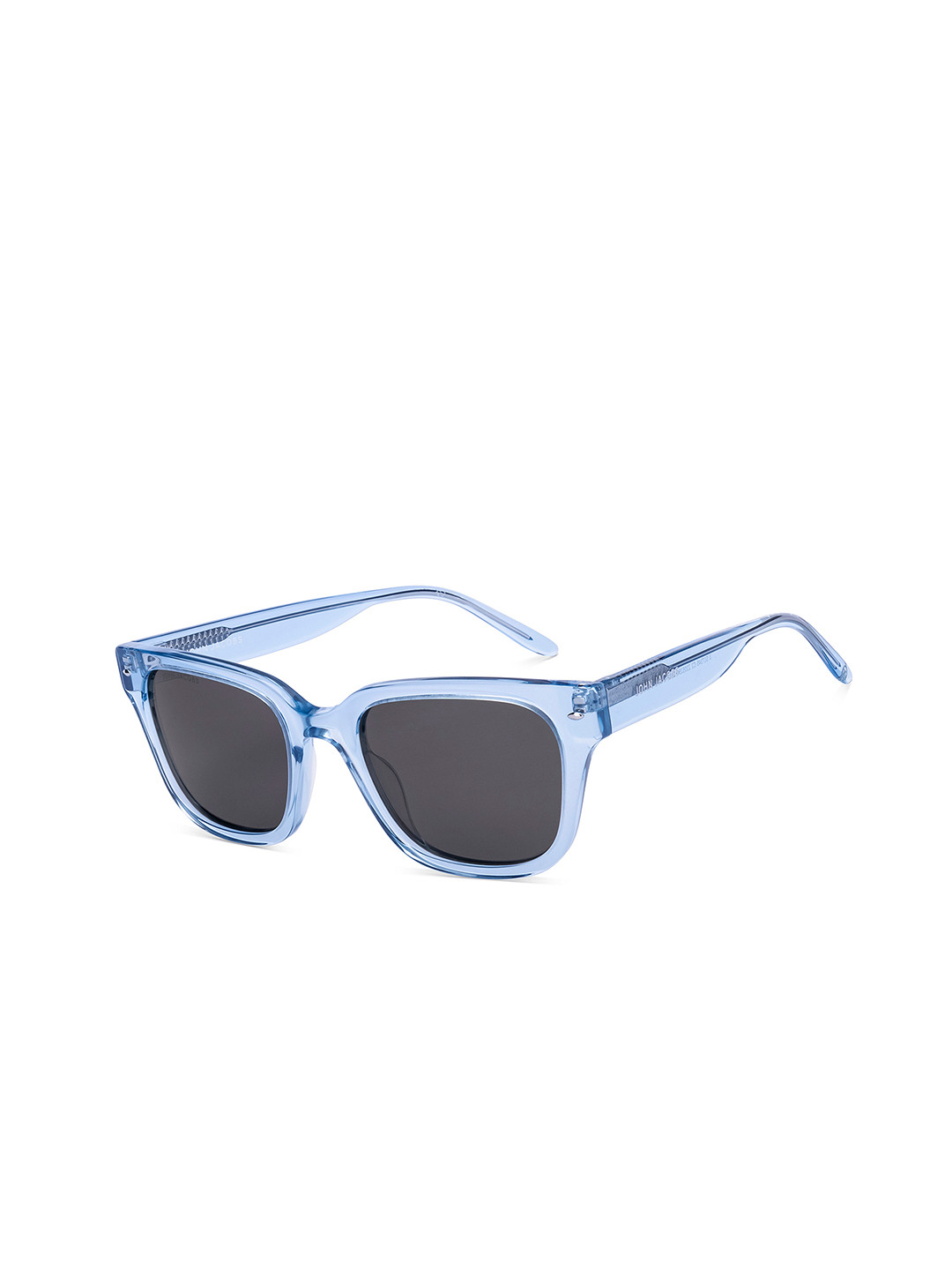John Jacobs Unisex Wayfarer Sunglasses with Polarised and UV Protected Lens 220529
