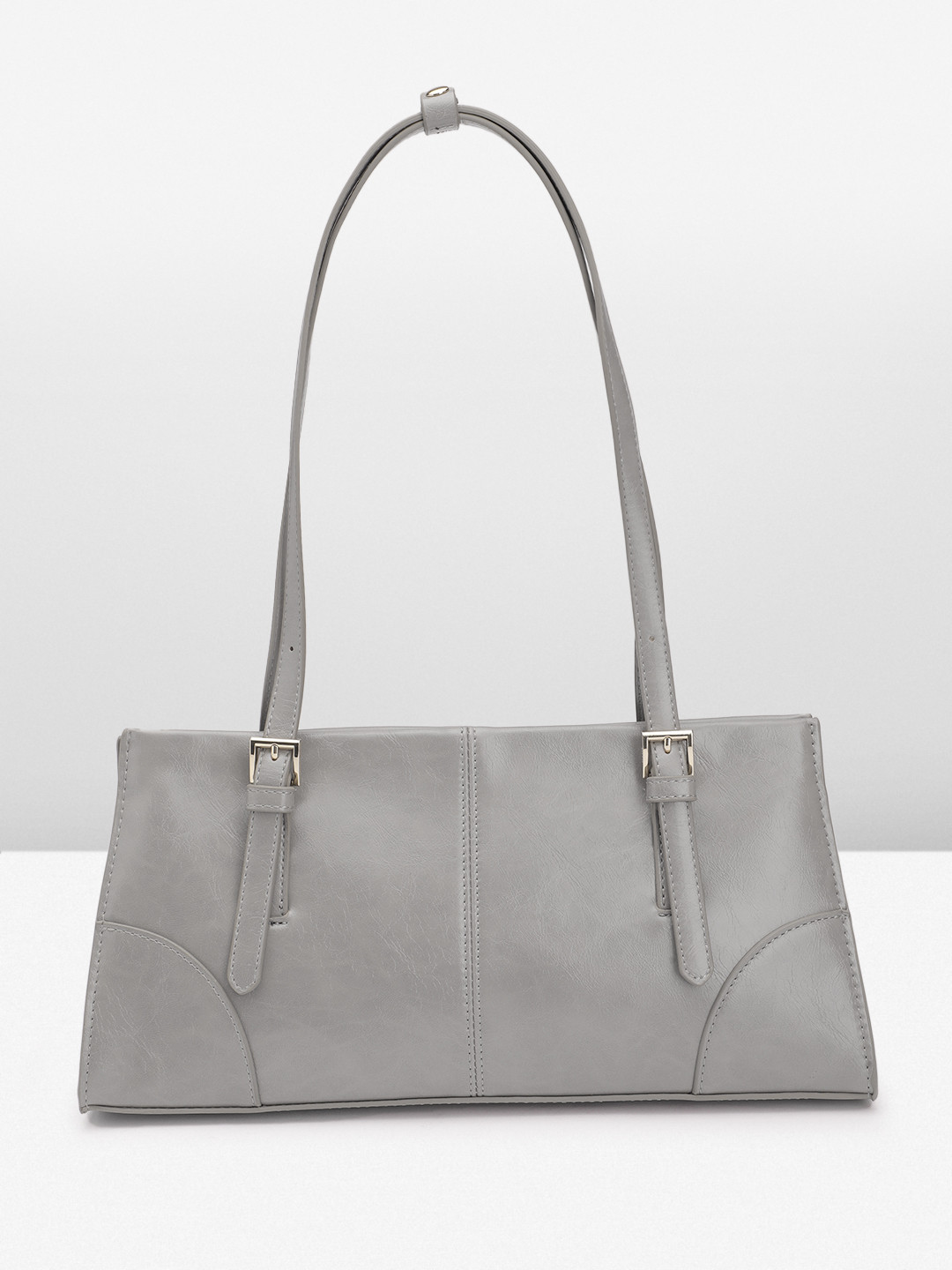 MANGO Structured Shoulder Bag