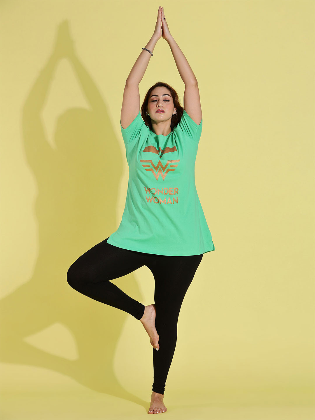 Women 9shines Label Printed Lounge T-Shirt