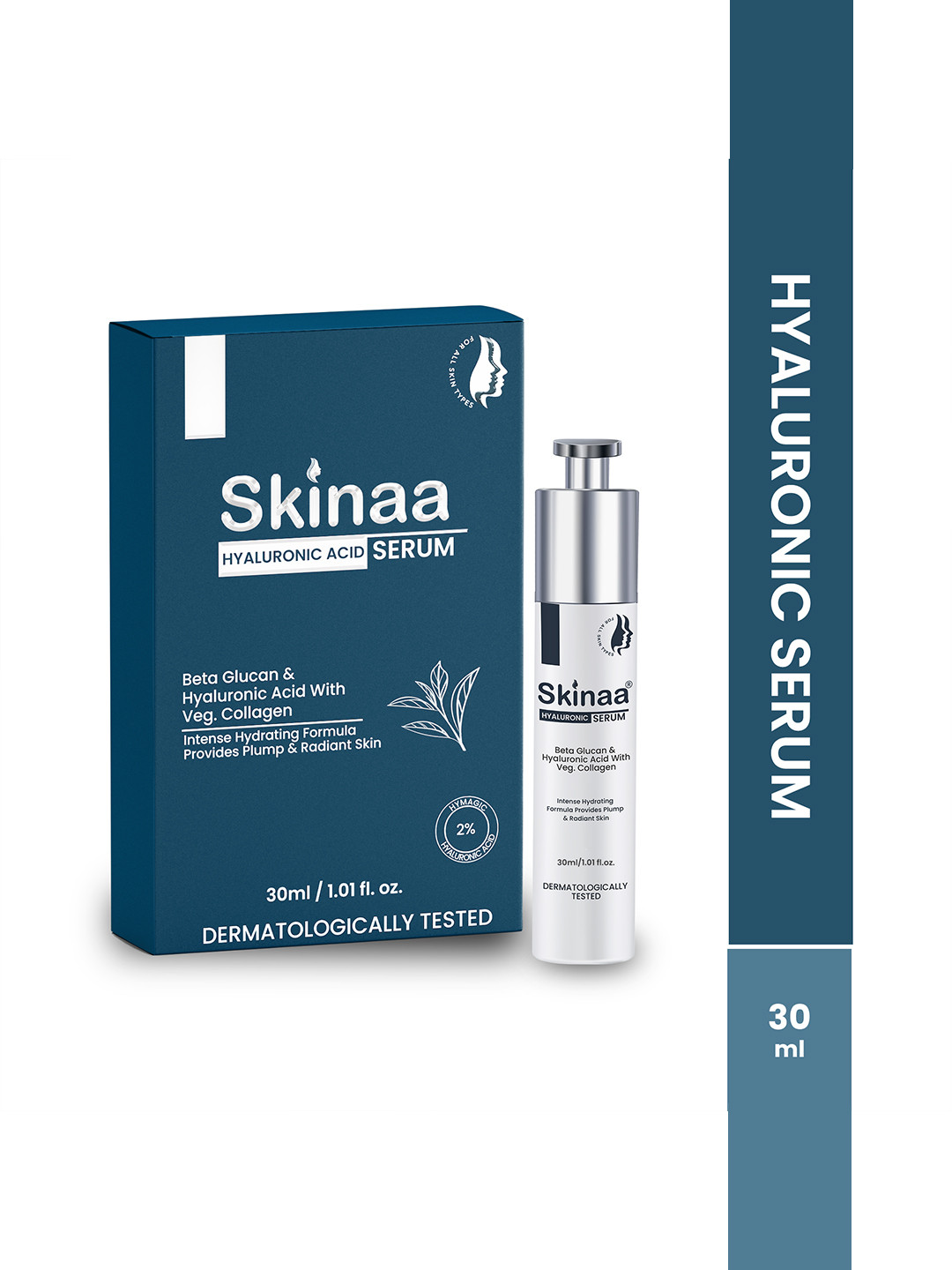 SKINAA Hyaluronic Acid Serum for Deep Hydration and Skin Nourishment - 30 ml