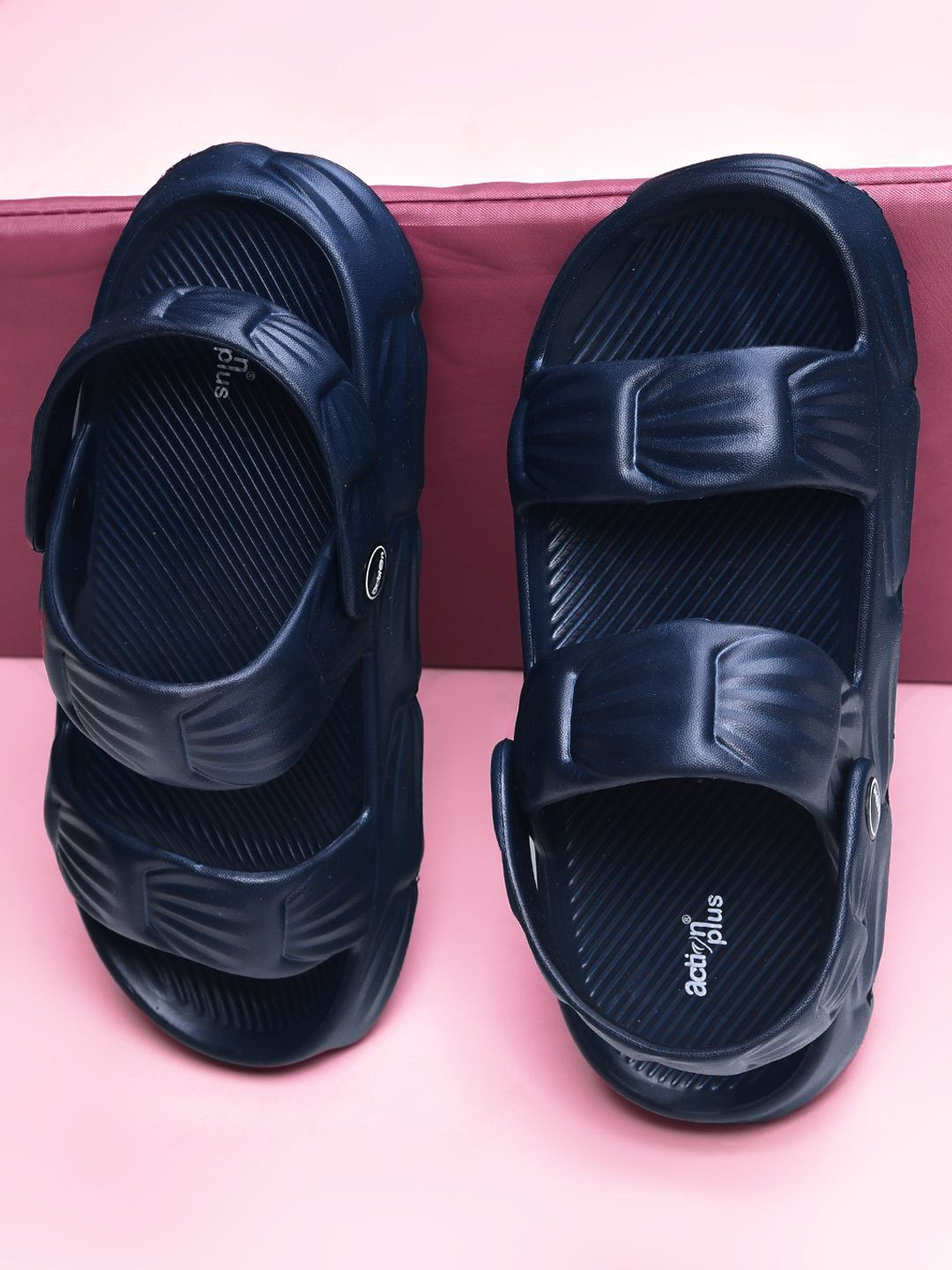 Action EVA Flotter Women Solid Open Toe Flats with Backstrap