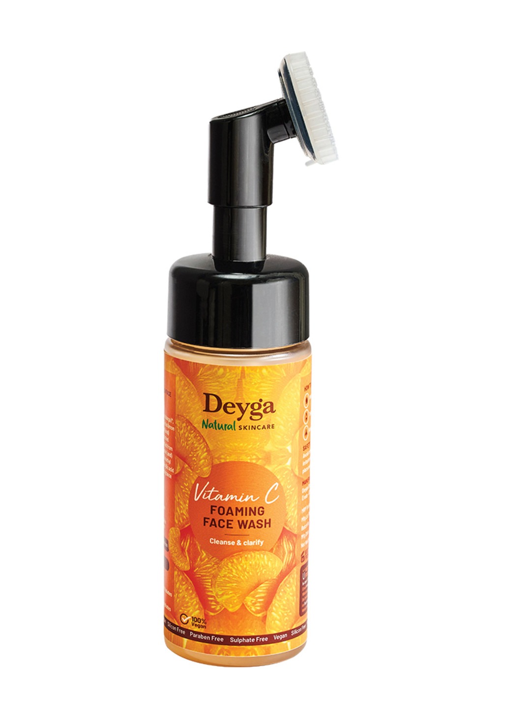 Deyga Organics Vitamin C Cleanse & Clarify Foaming Face Wash - 100 ml