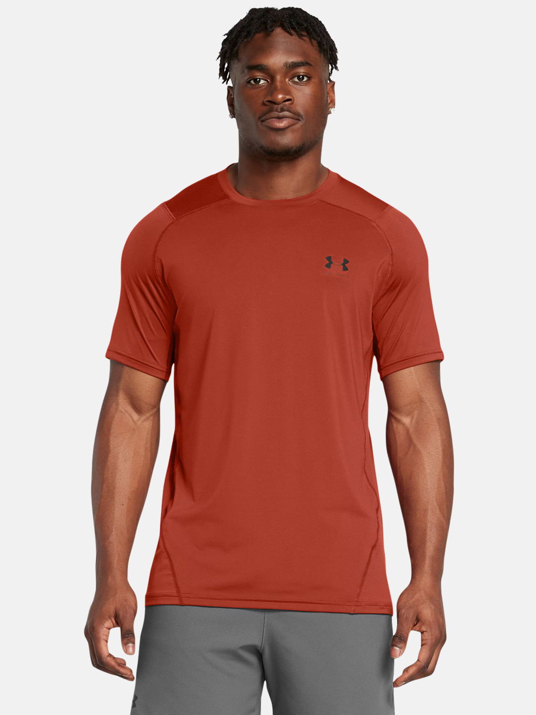 UNDER ARMOUR Heat Gear Fitted Graphic Short Sleeve Training T-shirt