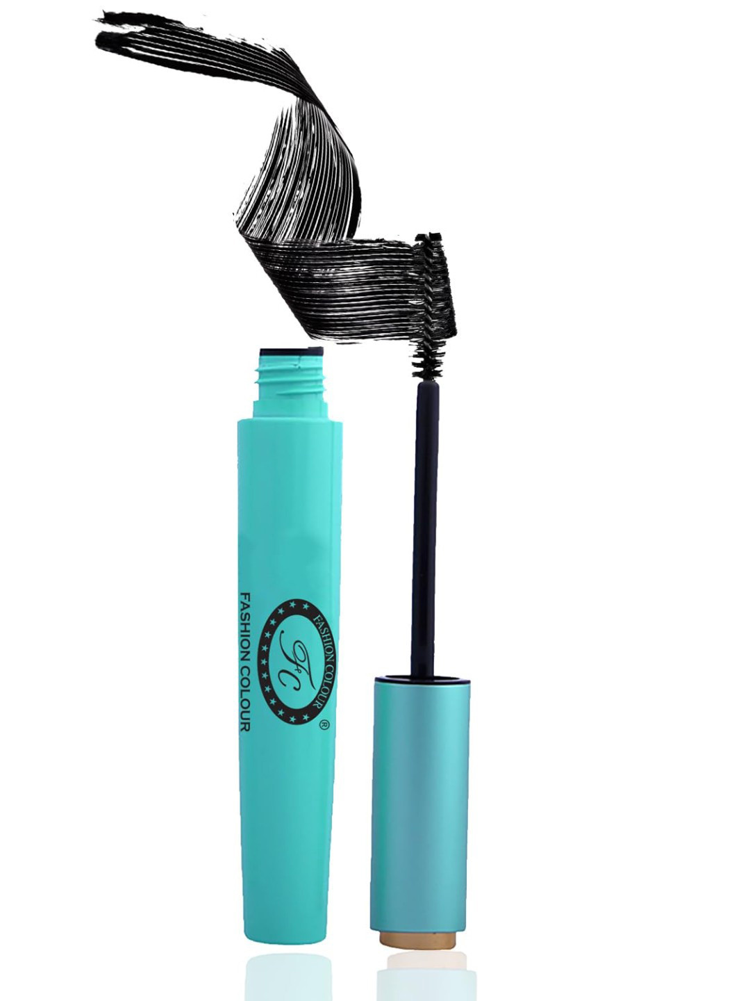 Fashion Colour Cat Eye Volumising Waterproof Mascara - 10 g - Black