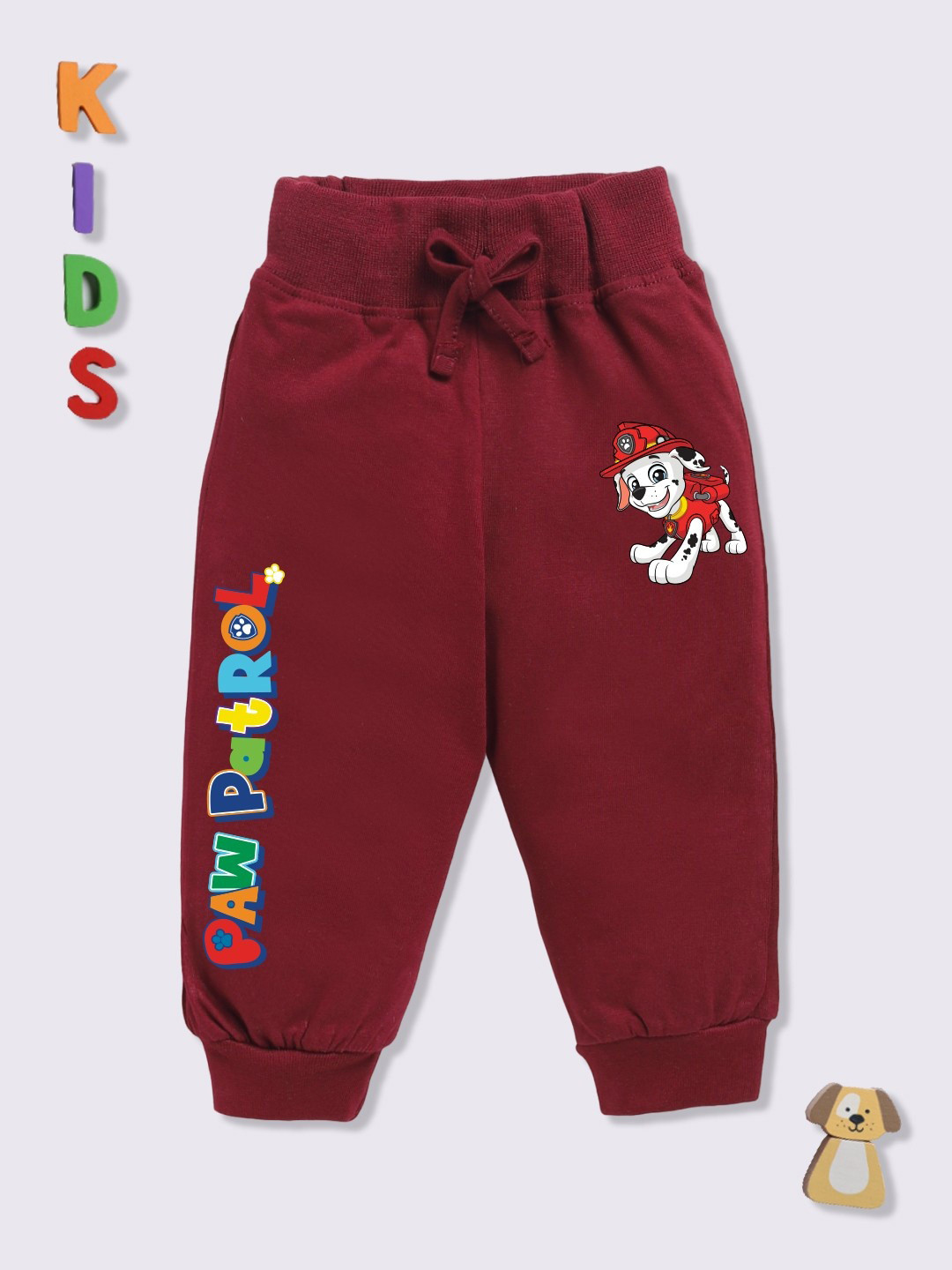 YK X Minute Mirth Infant Boys Paw Patrol Printed Pure Cotton Joggers