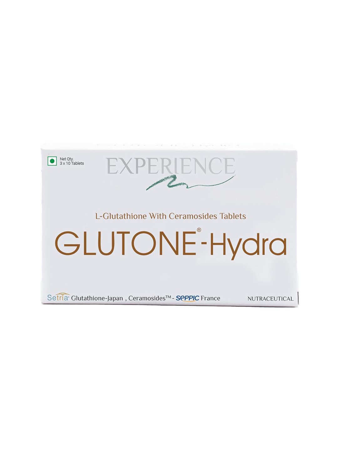 GLUTONE Hydra L-Glutathione with Setria & Ceramosides Tablets - 30 Tablets