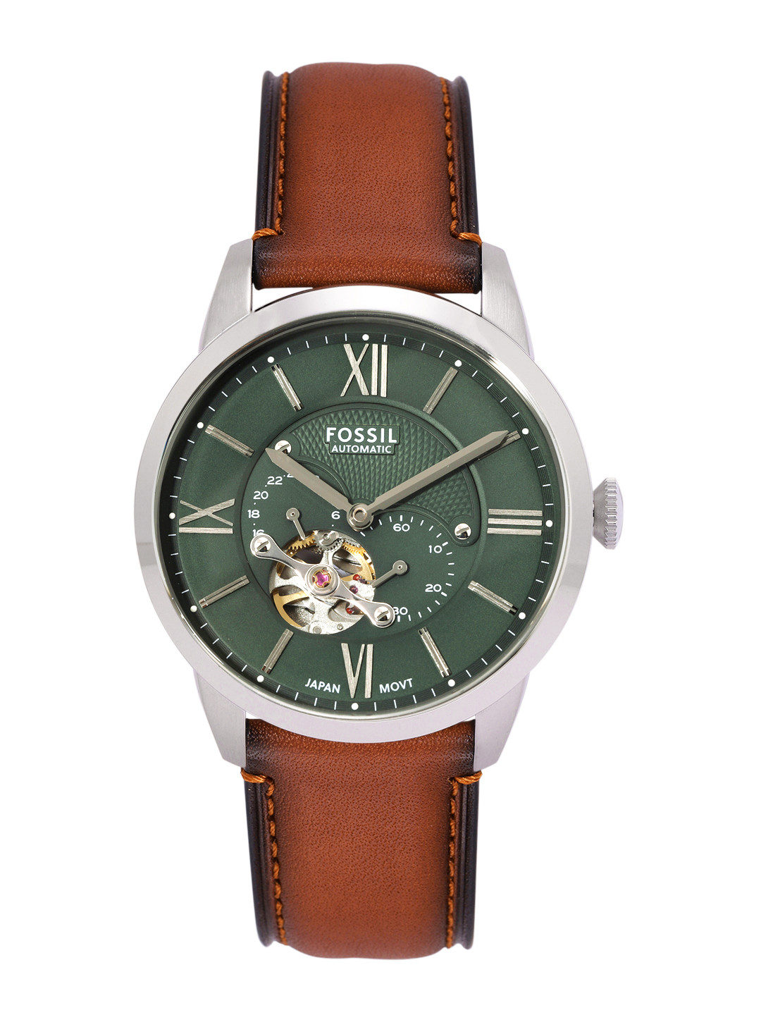 Fossil Men Townsman Skeleton Dial  Analogue Automatic Watch ME3265