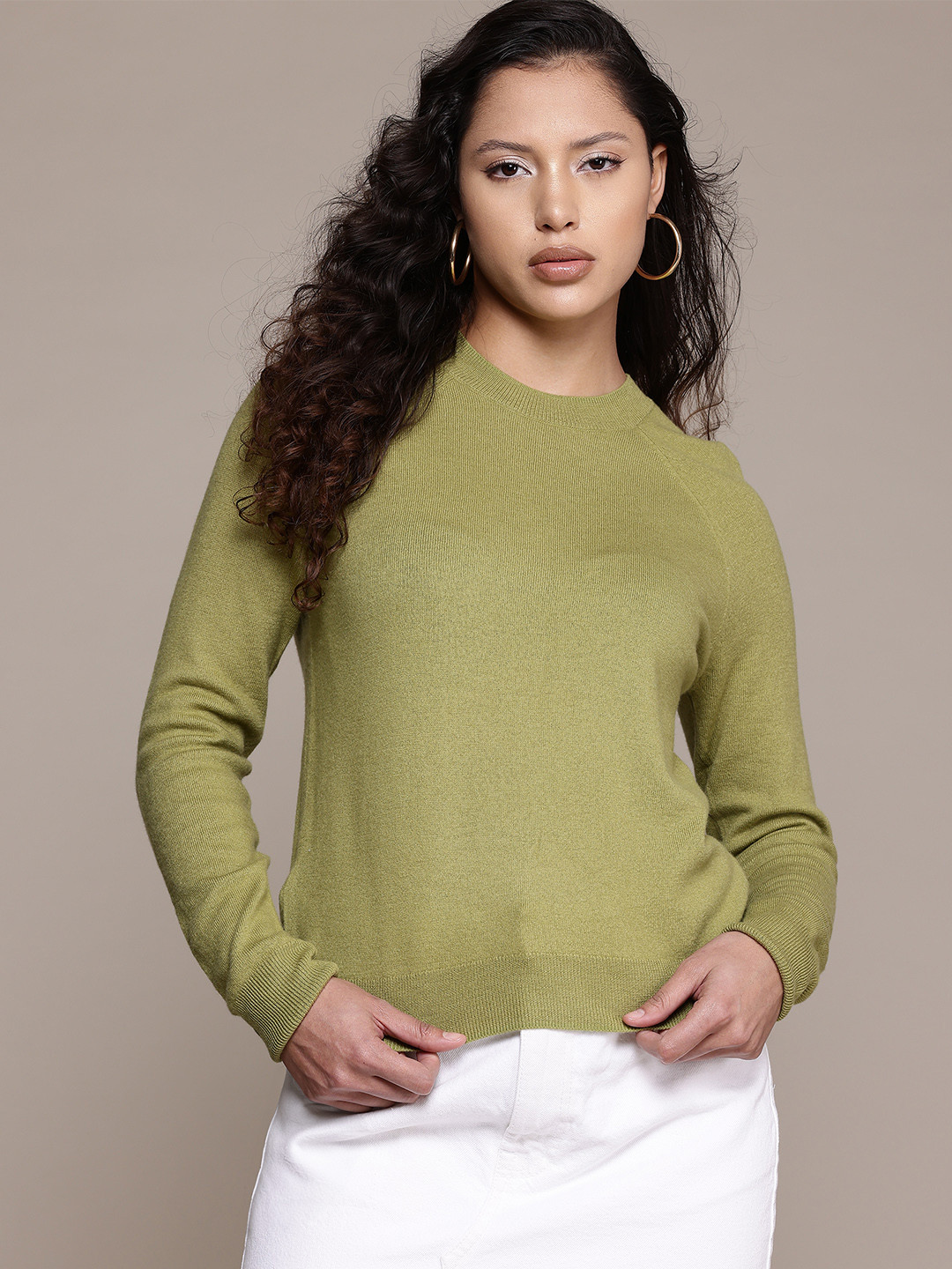 MANGO Women Woollen Pullover