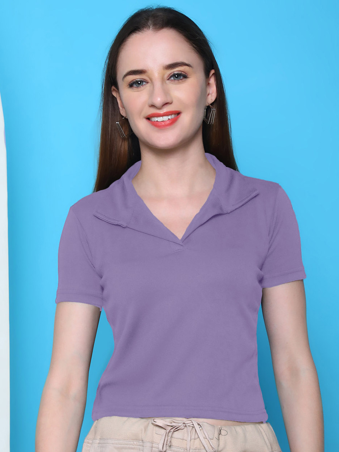 Metronaut Women Shirt Collar Casual Top