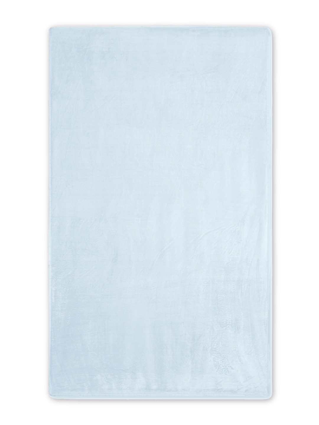 haus & kinder Blue 450 GSM Flannel Single Bed Blanket