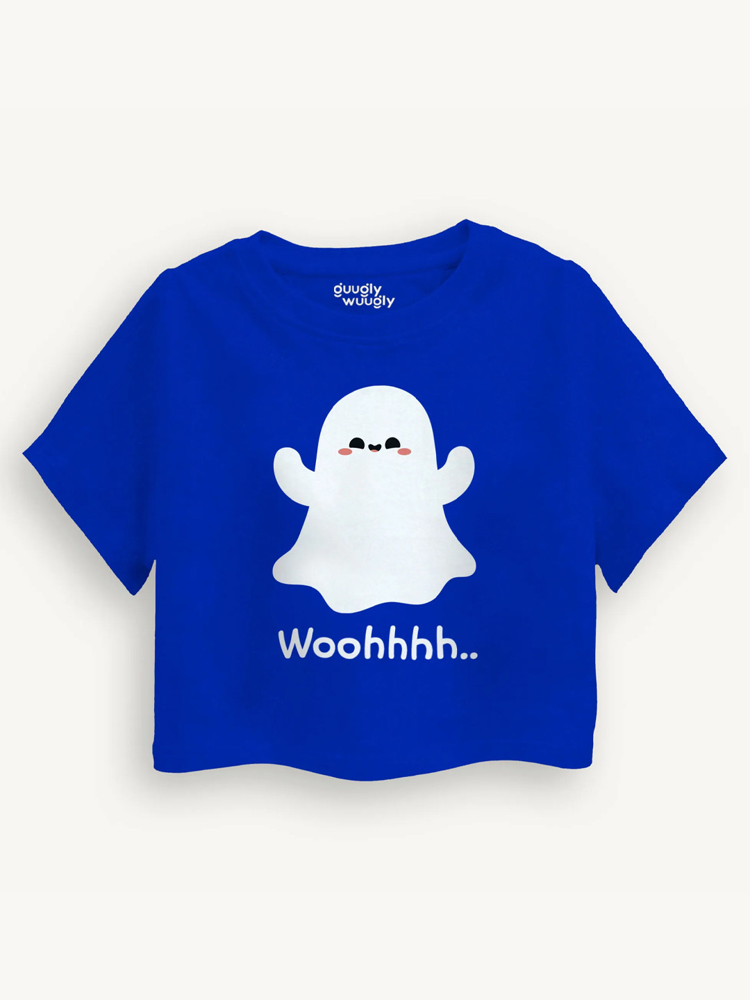 Guugly Wuugly Super Soft Combed Compact Cotton Wohoo Crop Top