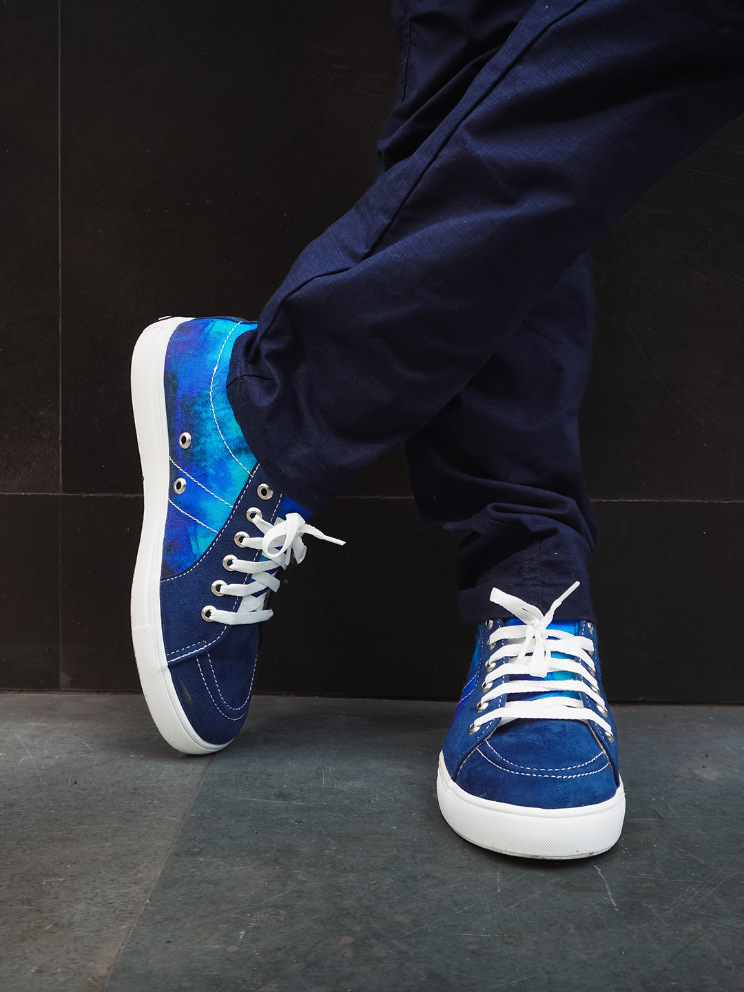 KobSook Luxe Men Low Ankle Strokes