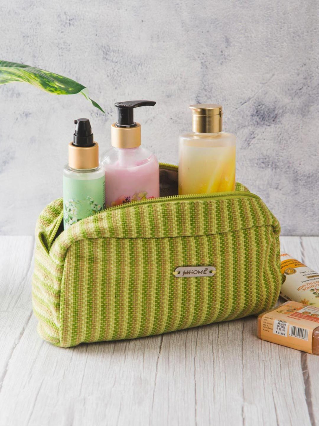 Fabindia Textured Structured Handheld Bag