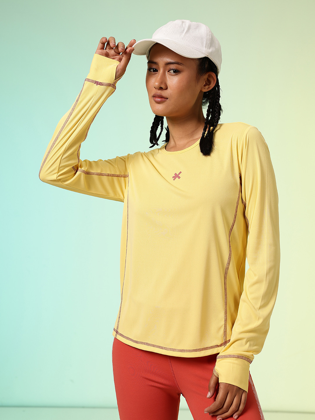 HRX by Hrithik Roshan New Era Story Contrast Stitch Rapid Dry Running T-shirt