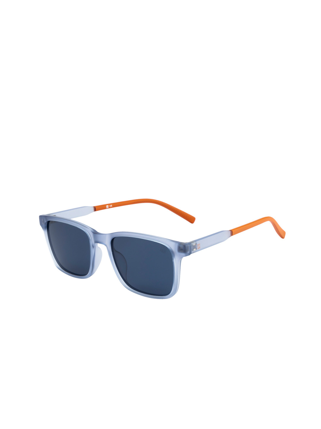 SEESAW Boys Blue Lens Grey TR90 Rectangular Sunglass with 100% UV Protection-Ideal for Kids 8-12 Yrs