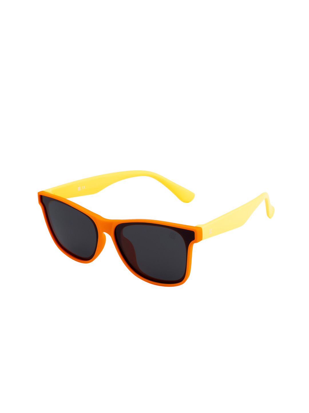 SEESAW Unisex Blue Lens Orange TR90 Rectangle Sunglass with 100%UV Protection-Ideal for Kids 8-12yrs