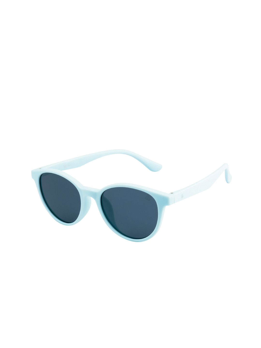 SEESAW Unisex Blue Lens Blue TR90 Round Sunglass with 100% UV Protection-Ideal for Kids 8-12 Yrs
