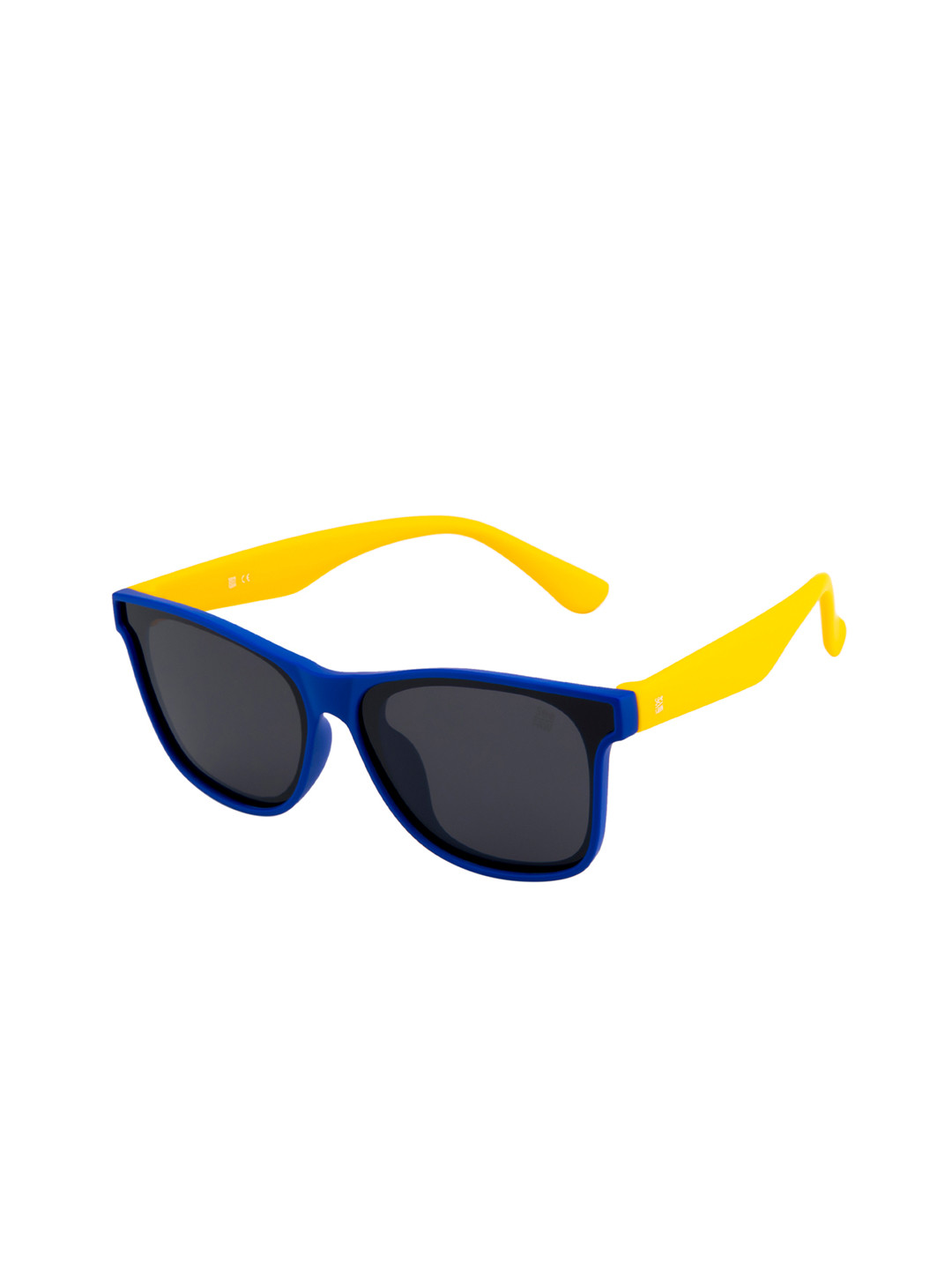 SEESAW Unisex Blue Lens Blue TR90 Rectangle Sunglass with 100% UV Protection-Ideal for Kids 8-12yrs