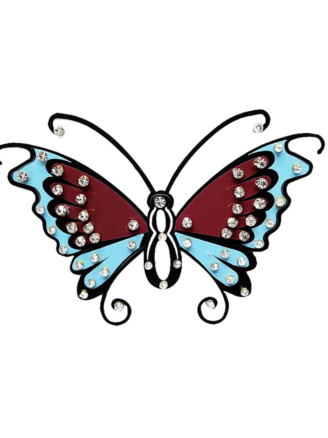 Comet Busters Body Jewel Temporary Butterfly Studded Tattoo