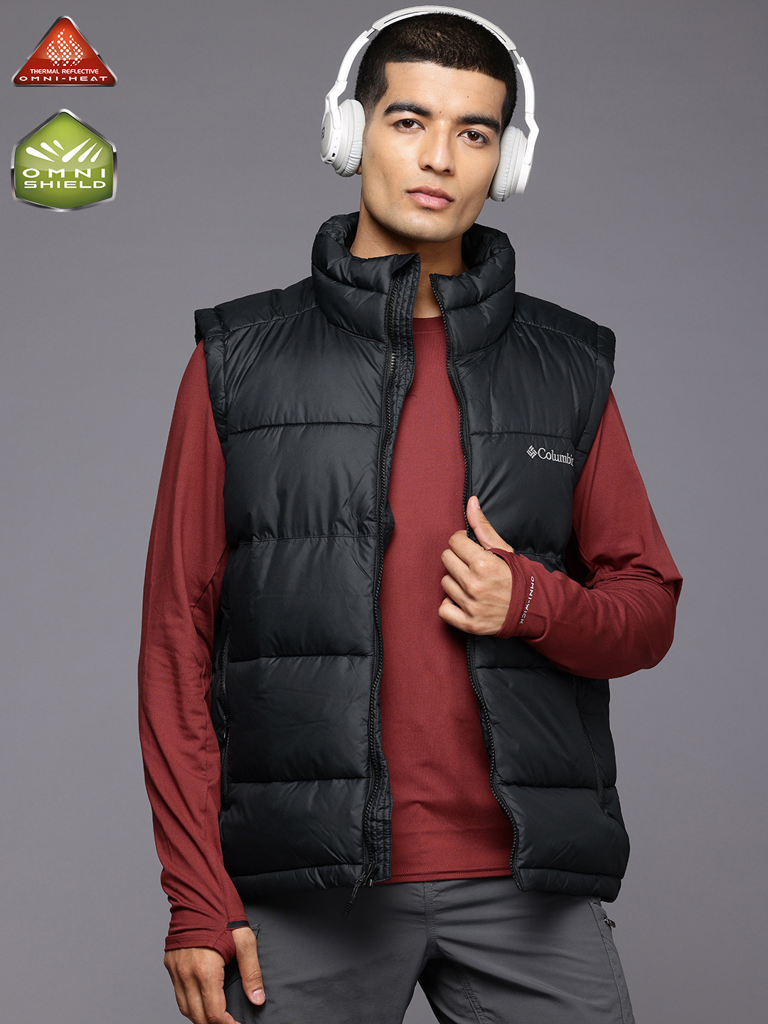 Columbia Men Pike Lake II Omni-Heat Vest