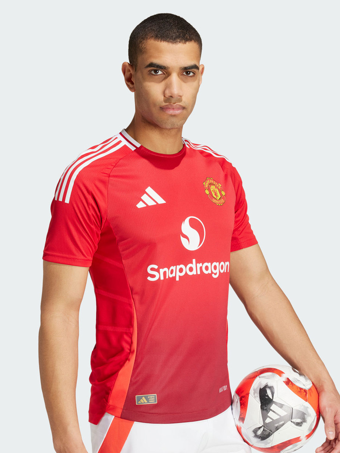 ADIDAS Mufc H Jsy Au Printed Tshirt