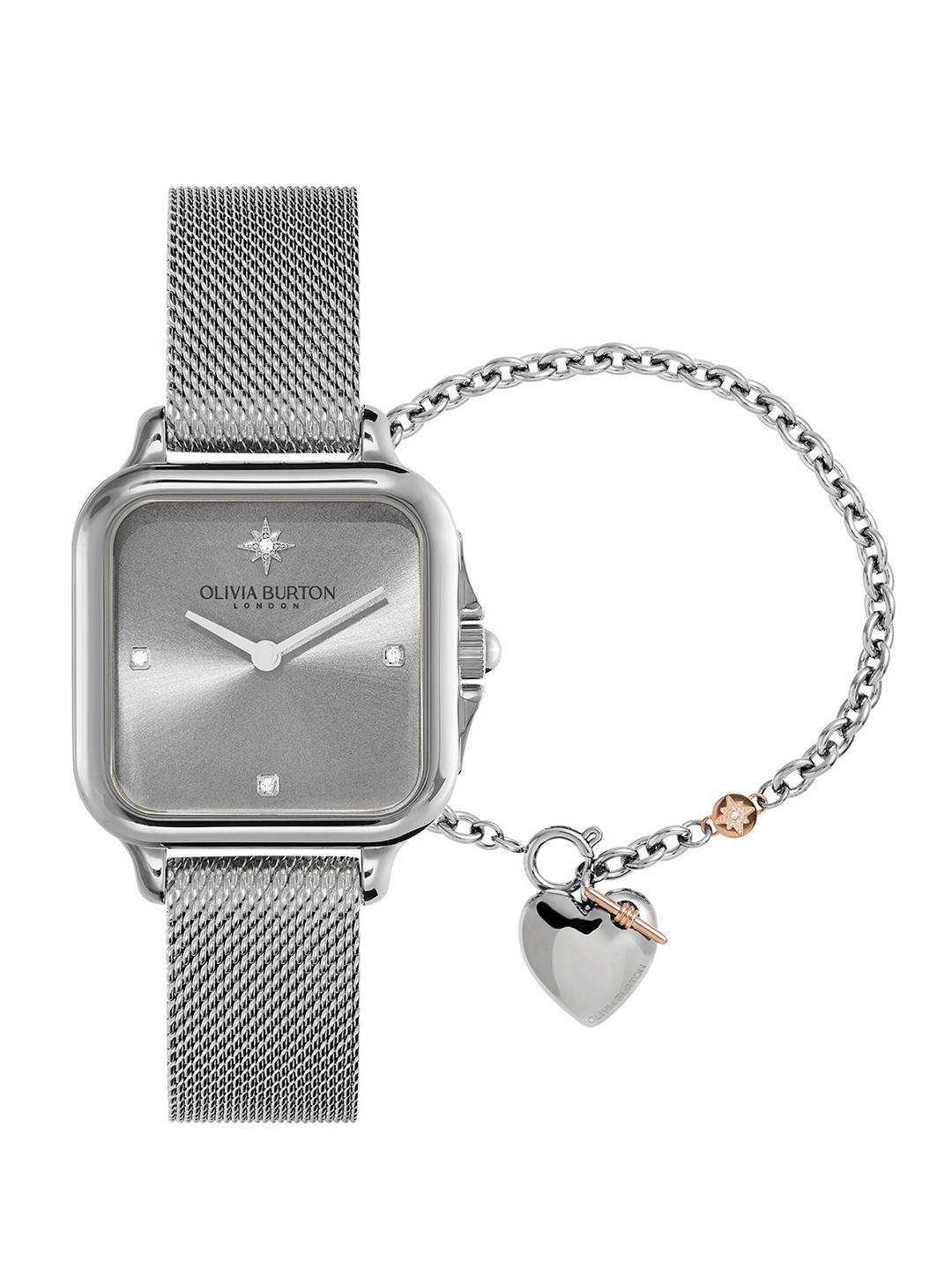 Olivia Burton Women Embellished Analogue Watch and Gift Set - 24070007