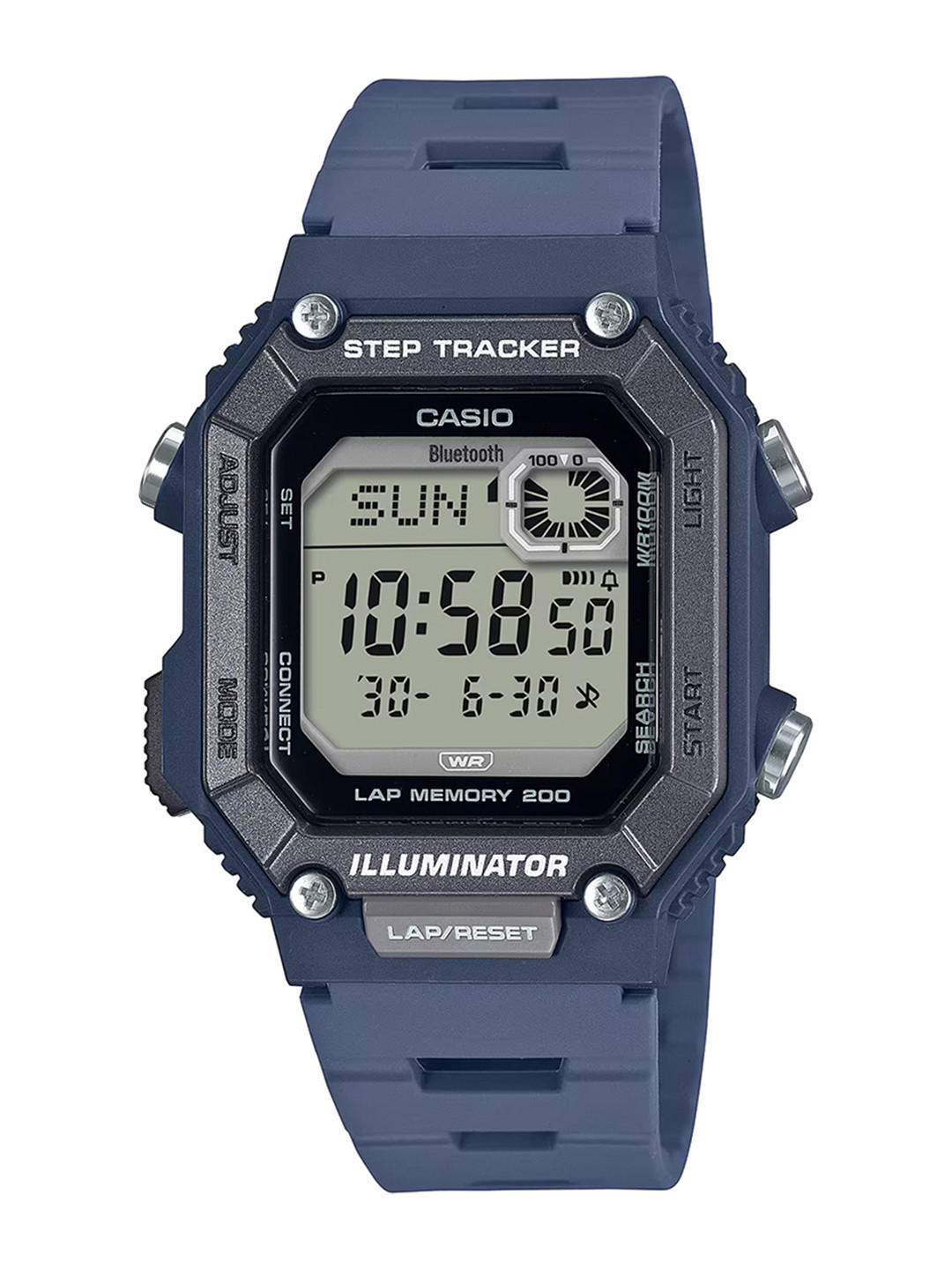 CASIO Men Dial & Cuff Straps Digital Chronograph Watch D353