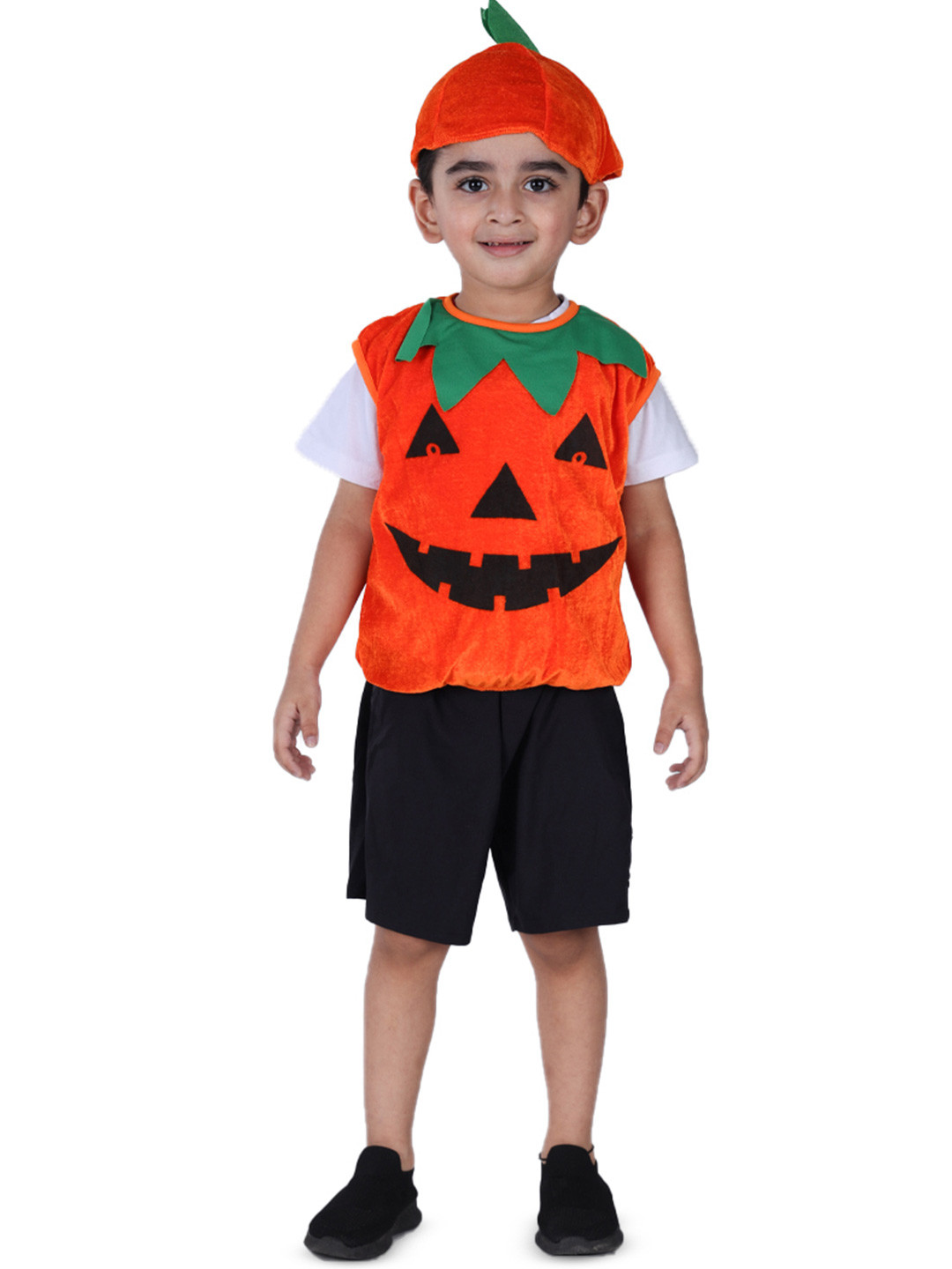 itsmycostume Kids Pumpkin Halloween Cosplay Costume Set