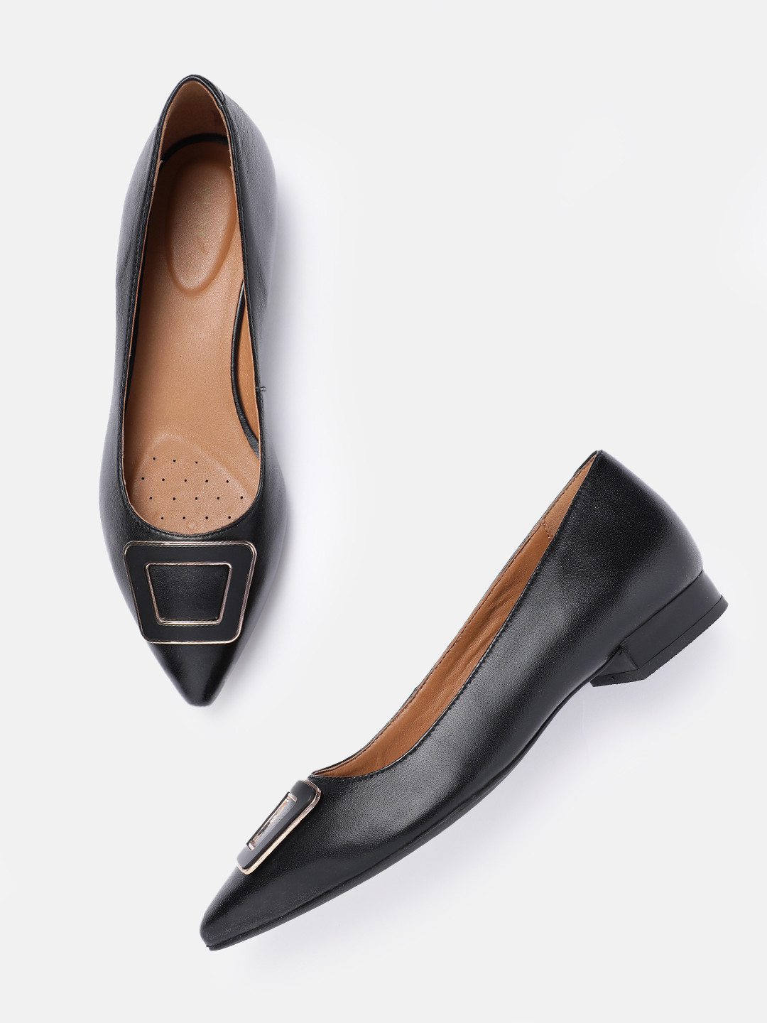 Geox Women D Charyssa C Leather Ballerinas