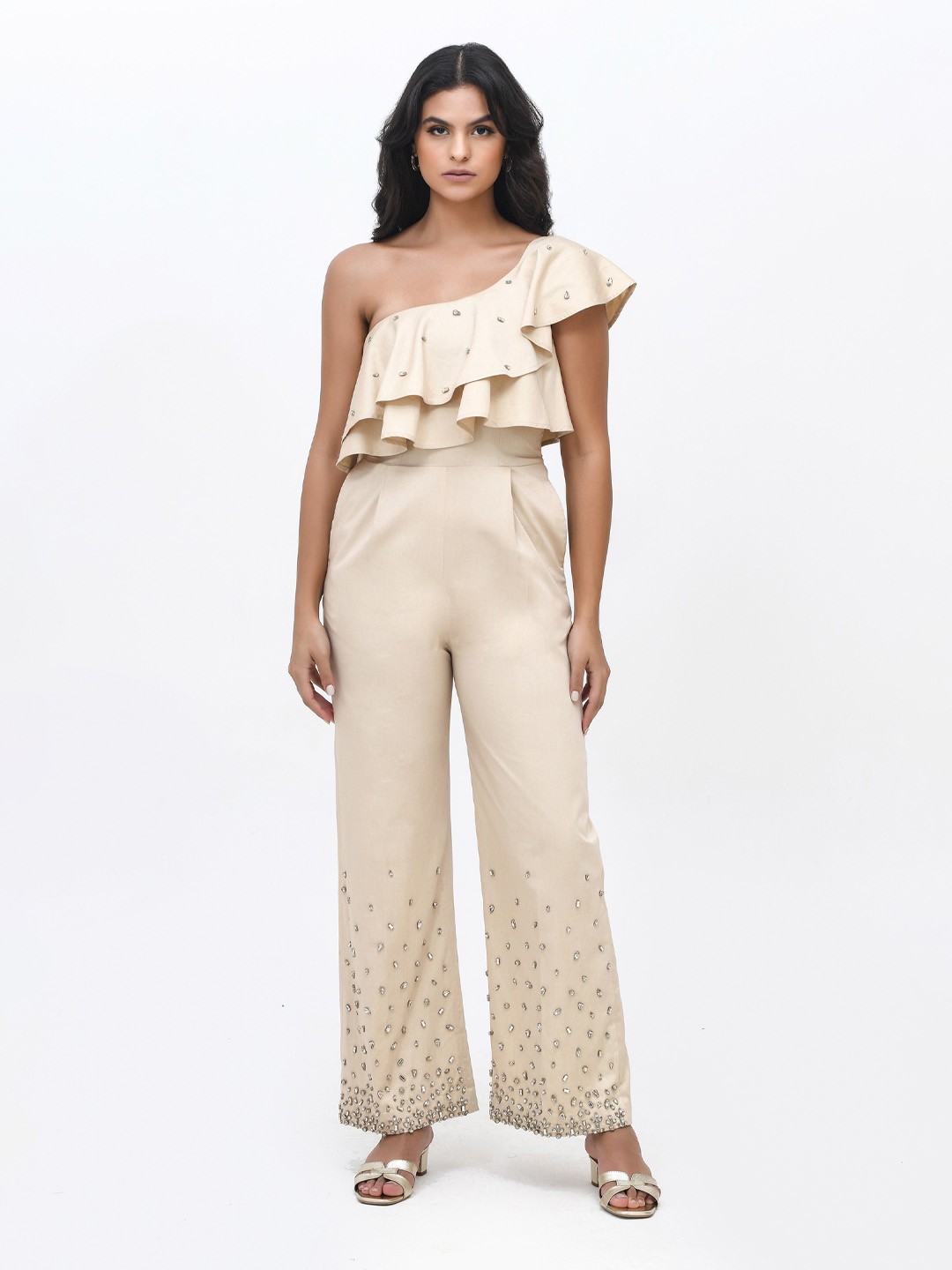 Contemponari Women Embellished Jumpsuit