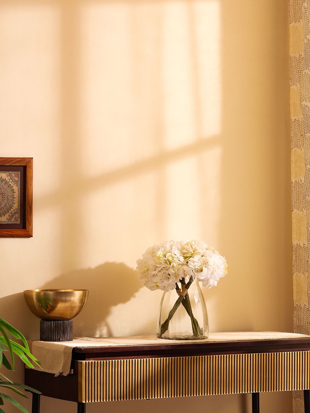 Elemntl White Hydrangea Bouquet Artificial Flower