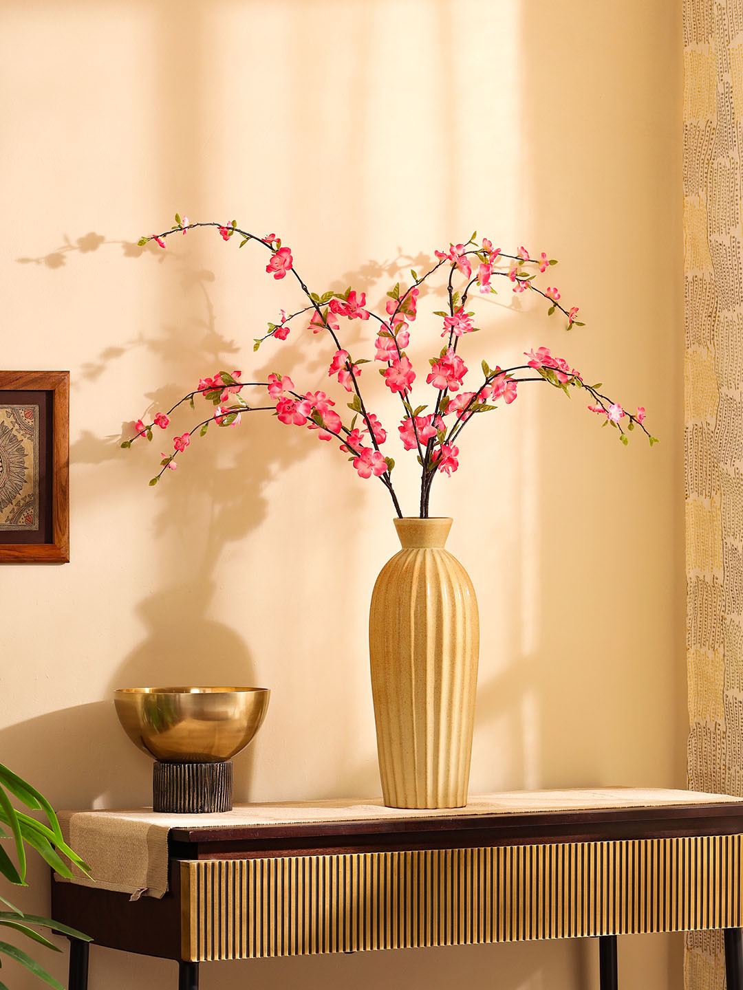 Elemntl Pink Non-Hanging Cherry Blossom Artificial Plant