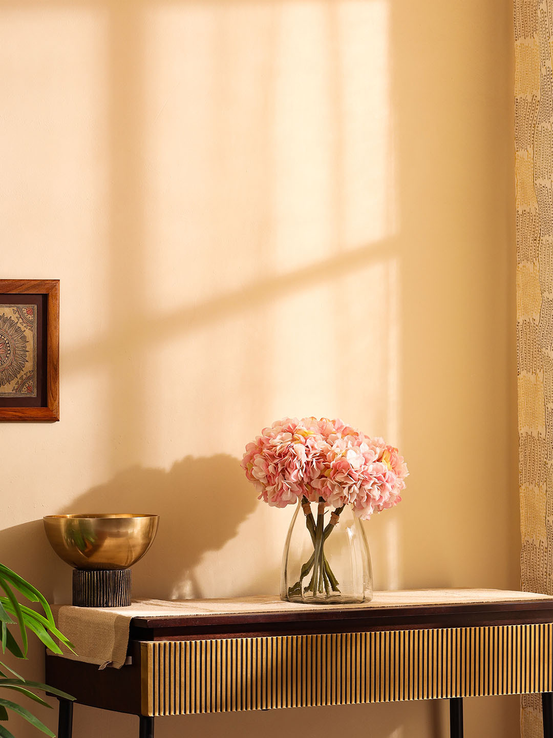 Elemntl Pink Hydrangea Artificial Flower