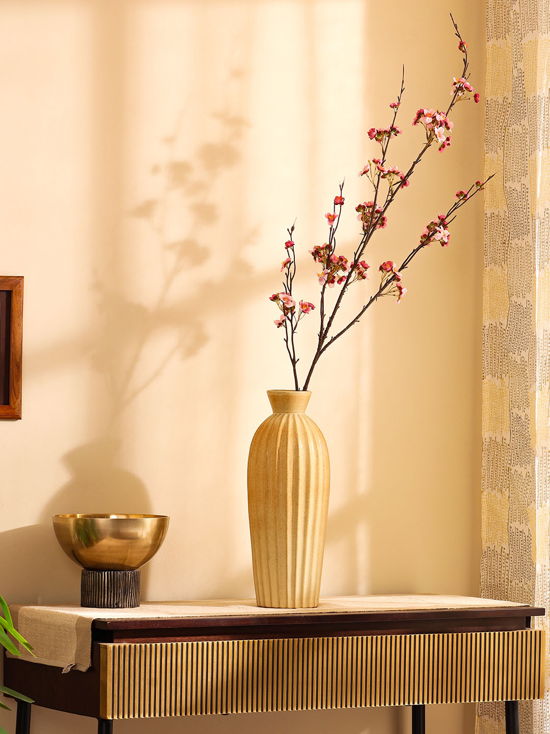 Elemntl Pink Artificial Cherry Blossom Stick