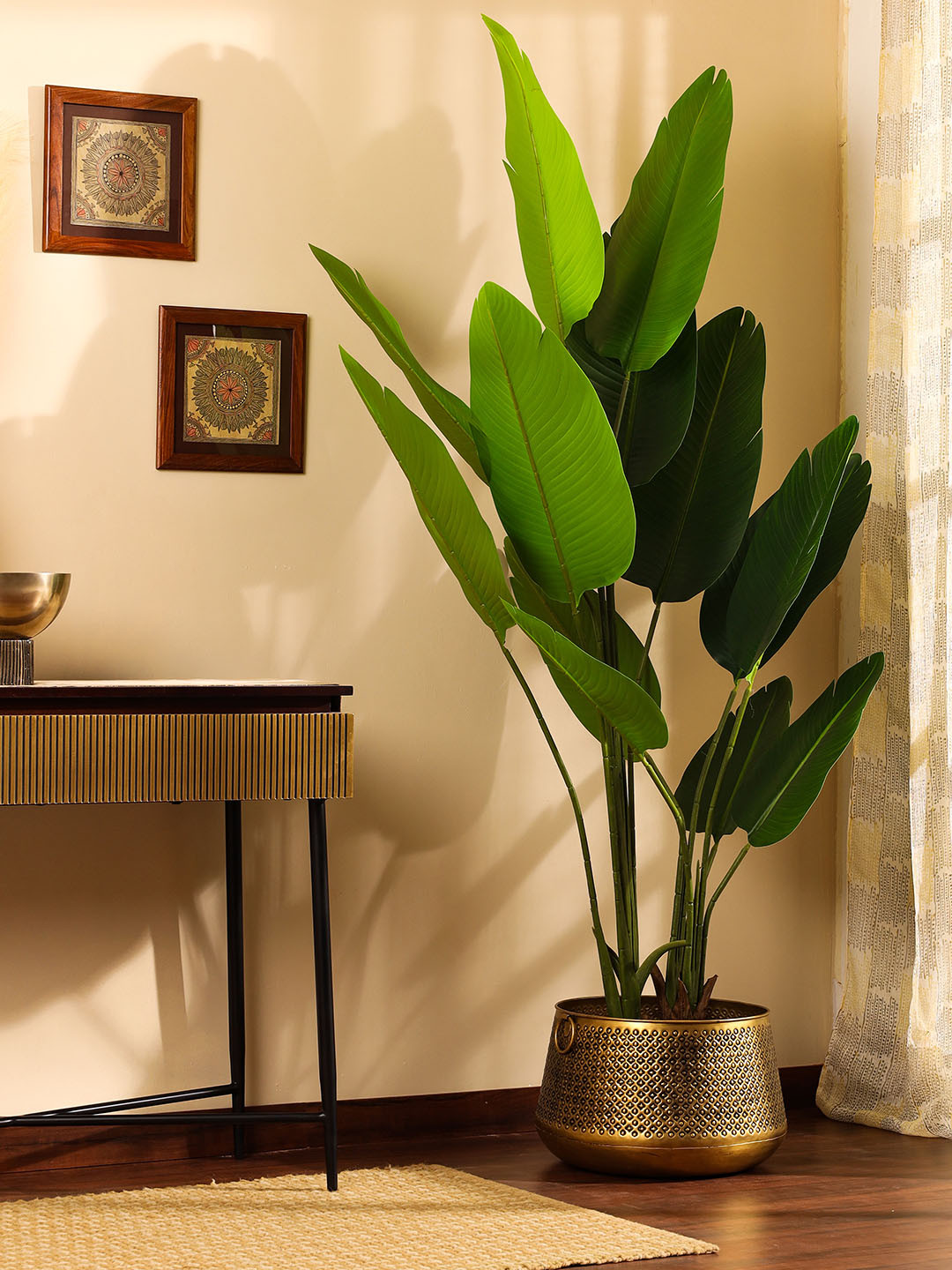 Elemntl Green Non-Hanging Banana With Pot Artificial Plant